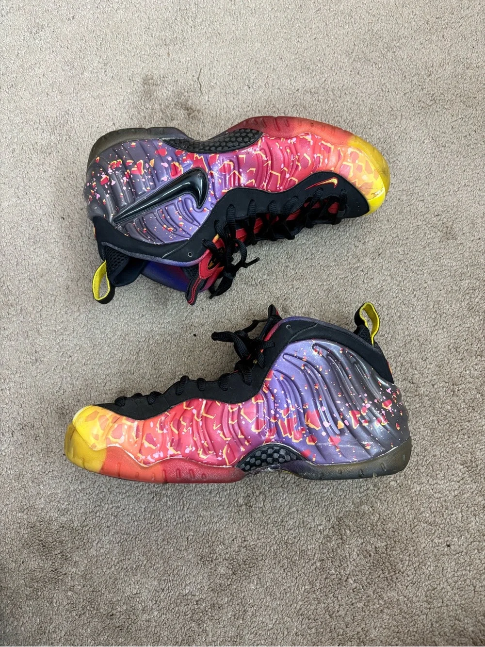 Nike Air Foamposite Pro PRM Asteroid Area 72 Men’s 9.5 Sneakers READ DESCRIPTION